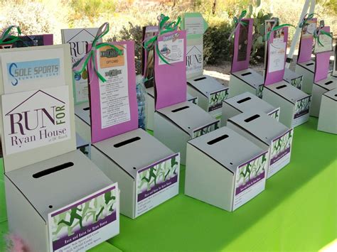 raffle ticket box ideas.